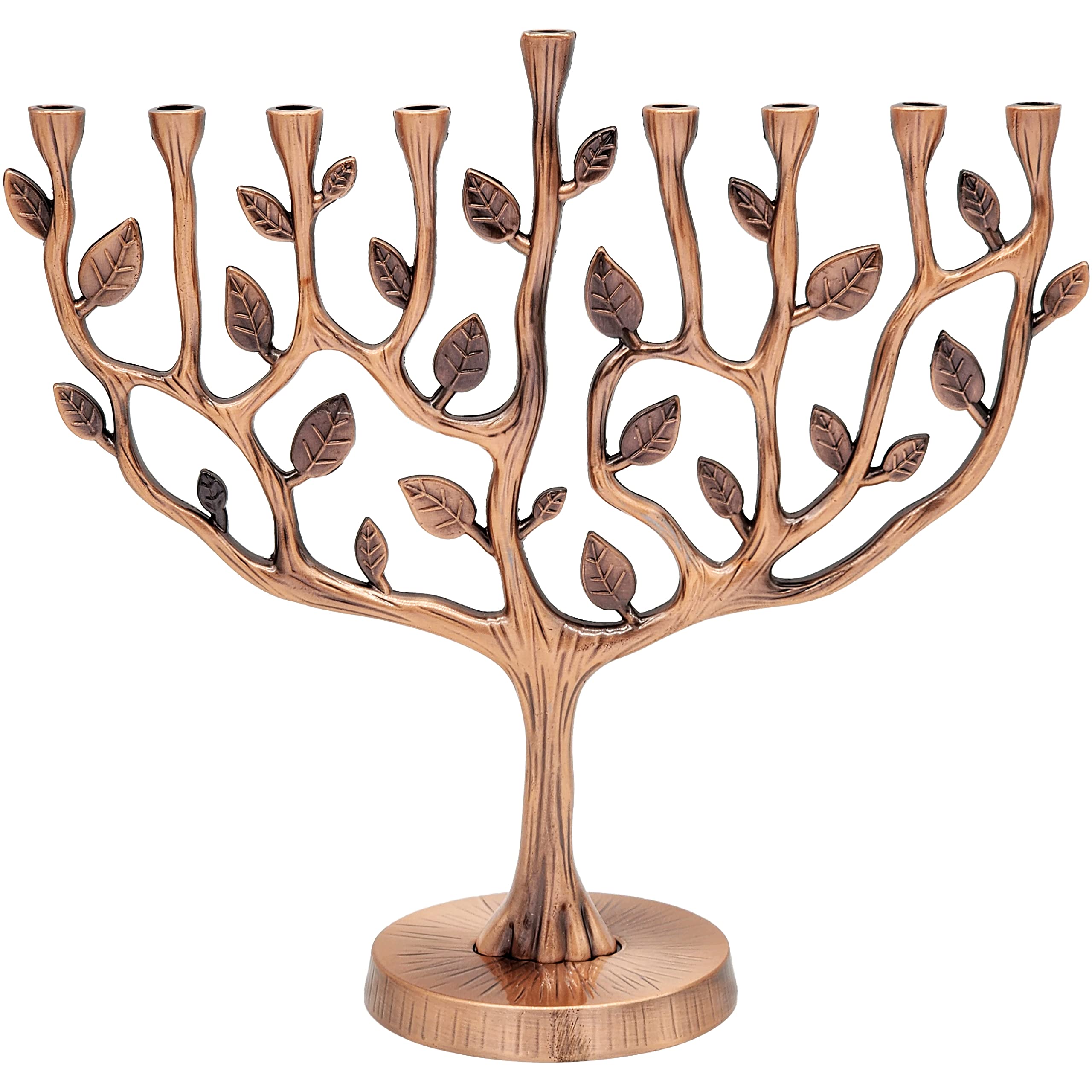 Amazon.co.jp: Dreidel Company メノラー 大型 11インチ 生命の樹